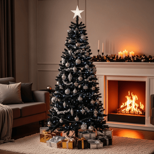 Black Christmas Tree