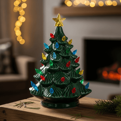 ceramic christmas trees