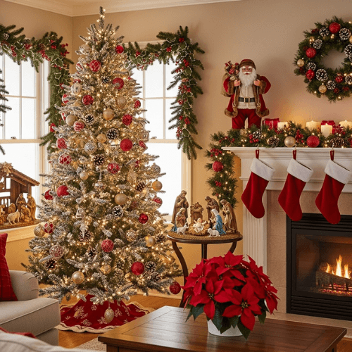 indoor christmas decoration